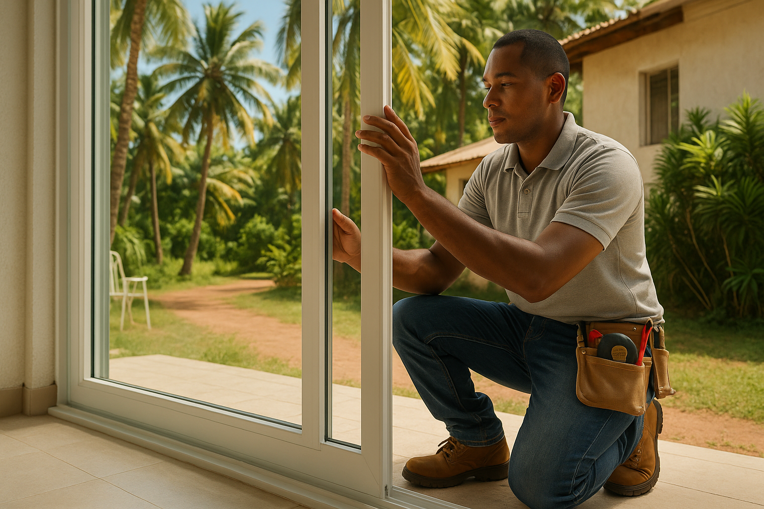 Un service clé en main : fabrication, pose et suivi